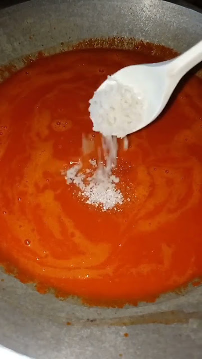 Cara membuat saus cabe
