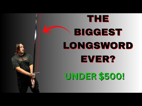 The biggest longsword tested by Ludus Ferocia