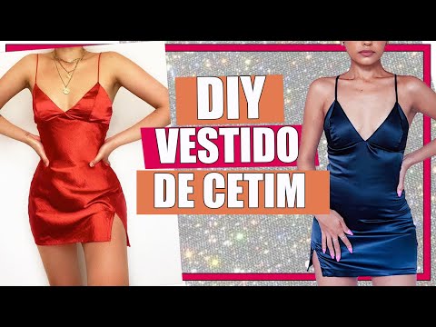 Vídeo: Como Costurar Um Vestido De Cetim