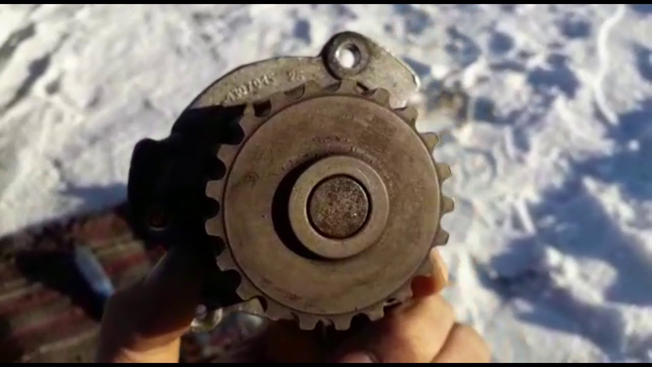 Замена помпы на Приоре! Самодельный спец. ключ! - YouTube