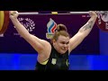 2021 European Weightlifting W 87 kg A