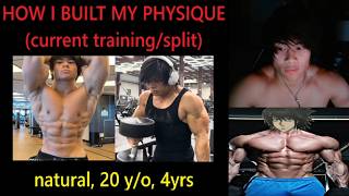 how i built an aesthetic physique/guide to ascending (current training/split talk)