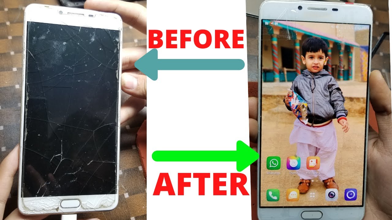 Front Glass Broken OR Cracked Screen For Samsung Galaxy C9 Pro Replacement