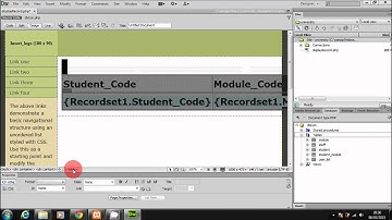 How to add recordset navigation bar on the page