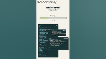 Animated progress bar create using html css javascript #animated #progress #bar #html #css #js
