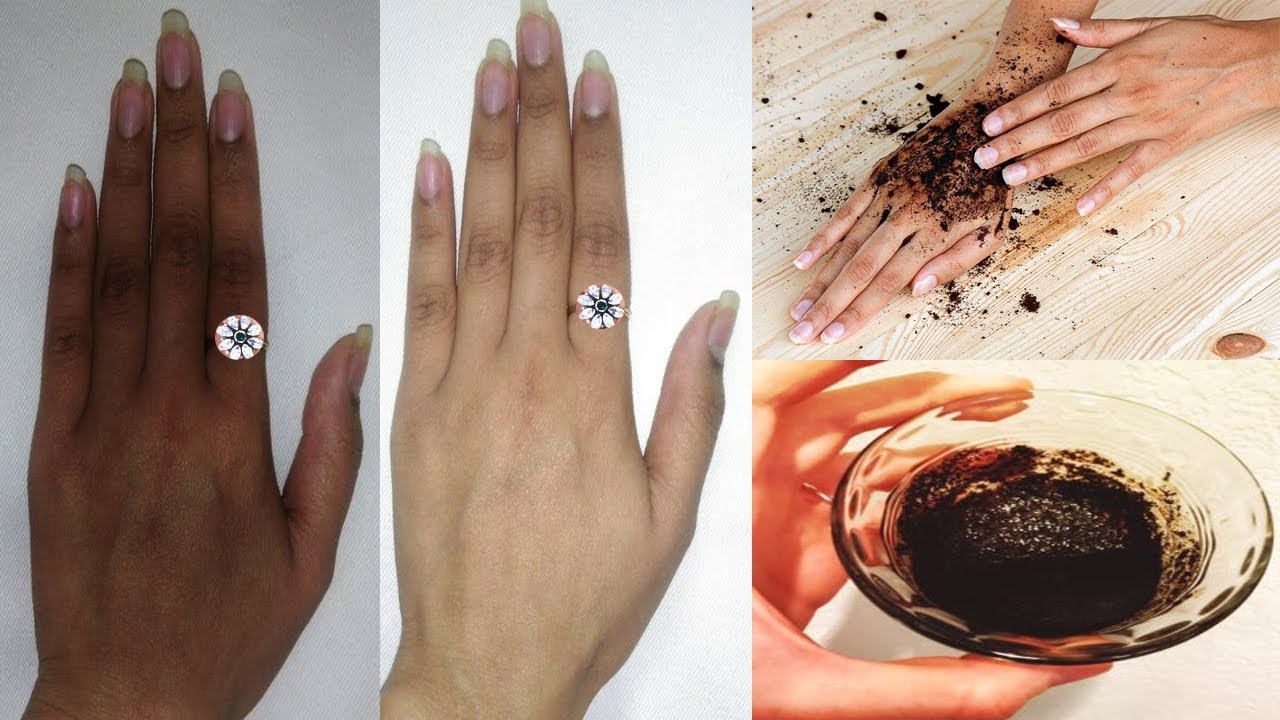 Natural body care | Cellulite massage with coffee scrub | Skin Whitening ||