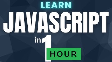 Learn JavaScript in 1 Hour | JavaScript Full Tutorial | JavaScript For beginners full course