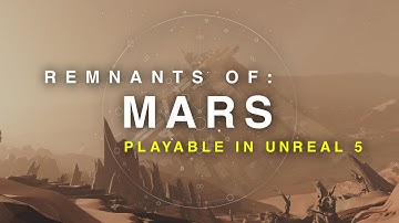 Remnants Of: Mars Playable in Unreal 5 | Destiny 1 | Lost Content