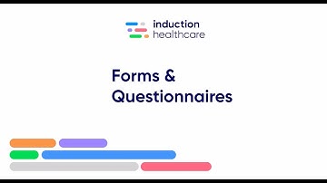 Induction Zesty - Forms/Questionnaires