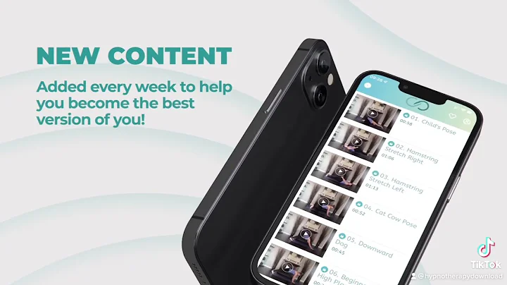 NEW self hypnosis app! With hypnotherapy sessions, guided meditation, yoga and eBooks