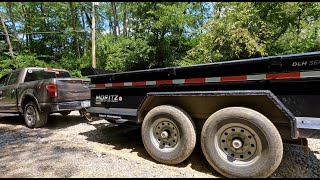 Tailgating Stone with Moritz Dump Trailer and F 150