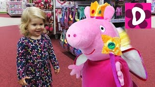 Vlog Играем в магазине СВИНКА ПЕППА Исполняет Желания Peppa Pig Play baby shop