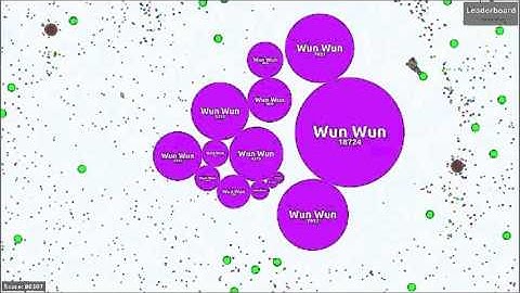 Agar io   88k Score on an empty Experimental Server HIGH ) Wunsch Wun
