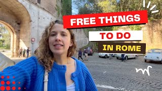 Best FREE Things to do in Rome