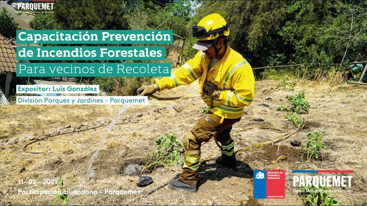 experiencia Sip Derecho Capacitación Prevención de Incendios - Vecinos de Recoleta - 10 de febrero  de 2021 - YouTube