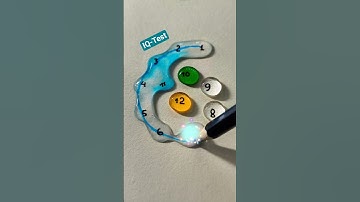 Trò chơi nối các giọt nước từ 1 đến 12 #iqtest #quiz #games #shorts