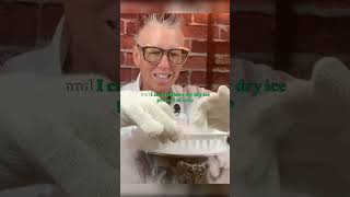 Make Dry Ice Fog last longer #shorts #chemistry