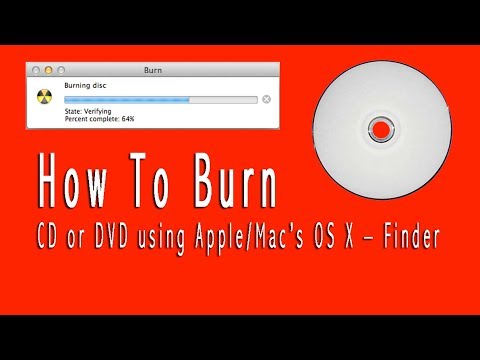 mac osx burn