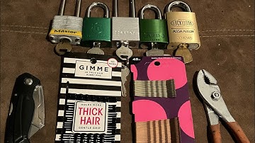 Entry for #BobbyPin4theWin Challenge by #ElroyzToyz   #lockpicking #locksport 