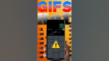 Gifs Not Loading⚠️⚠️⚠️⚠️ Solution Here. #saitechindia #Technology #problemsolving #whatsapp #gifs