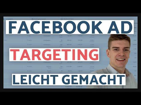 Facebook Ads Targetierung leicht gemacht