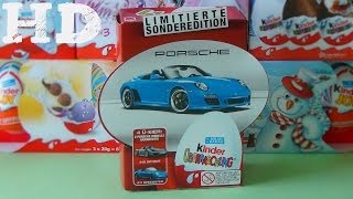 Киндер Сюрприз Porsche Ограниченным Тираж 2011 Ретро Коллекция