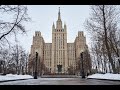 Московская зима. Садовое кольцо. м. Баррикадная.4k/FullHD качество