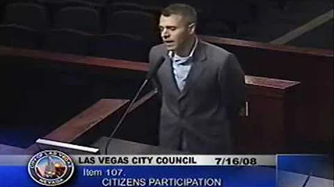 Las Vegas City Council Prank - Michael Lehrer