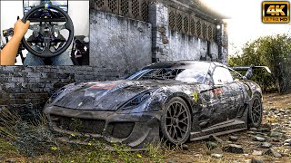 Rebuild a Ferrari 599XX Evolution | Forza Horizon 5 | Logitech g29 gameplay