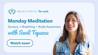 Sensory + Breathing + Body Awareness - Monday Meditation