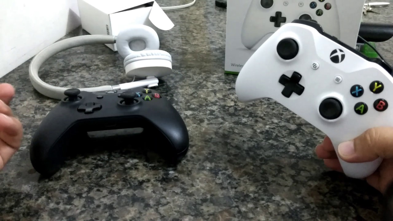 Controle Xbox one S vs Controle Xbox one - YouTube