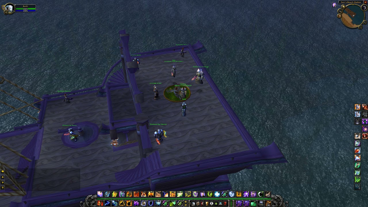 Boots of the Forgotten Protector Turn in Location, WoW TBC - YouTube