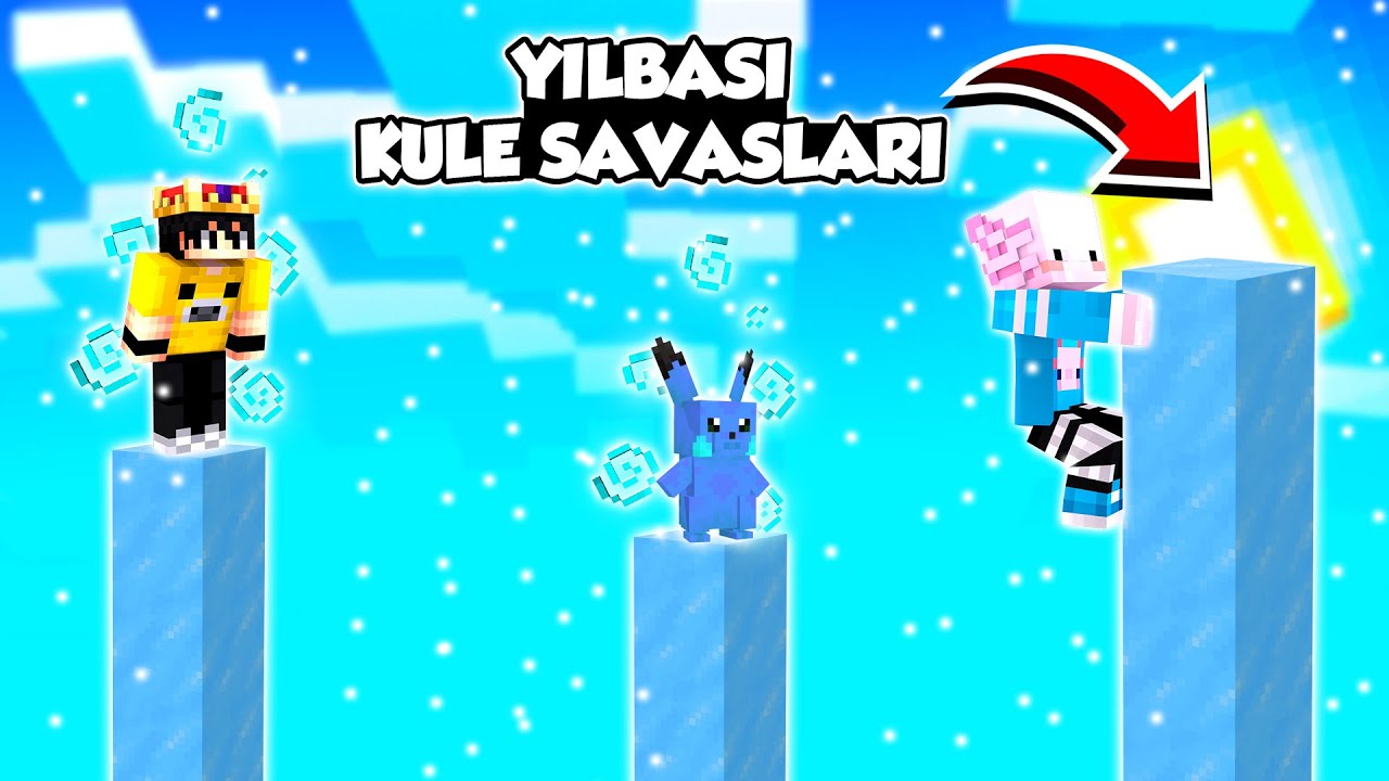 ÖLÜMCÜL BUZLU KULE SAVAŞLARI! | Minecraft