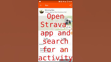 Create GPX files from Strava - traXapp (I)