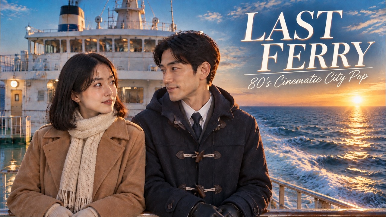 LAST FERRY(ラスト・フェリー)|最終便を逃した二人の一夜 ― 80's Cinematic City Pop
