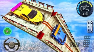 Vertical Mega Ramp Impossible 3D - Impossible Car Stunts Tracks Racing - Android GamePlay screenshot 5