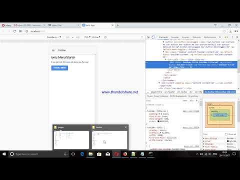 Ionic Header - Background color