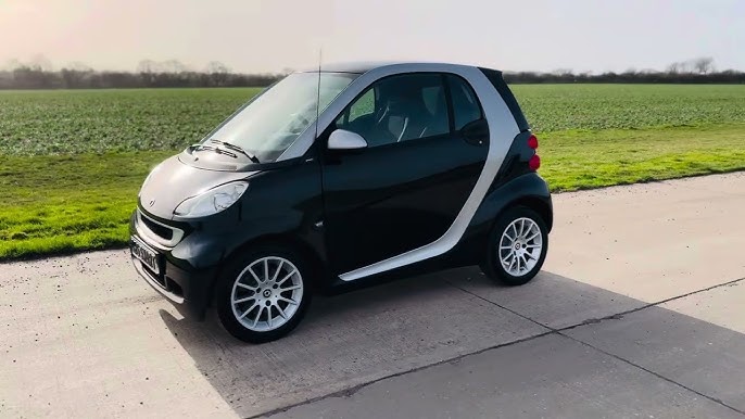 PKW Uhrzeit am monochrom Display einstellen Smart ForTwo Uhr stellen  Anleitung 