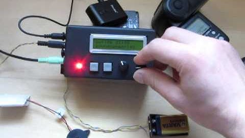 Arduino based Flash Trigger
