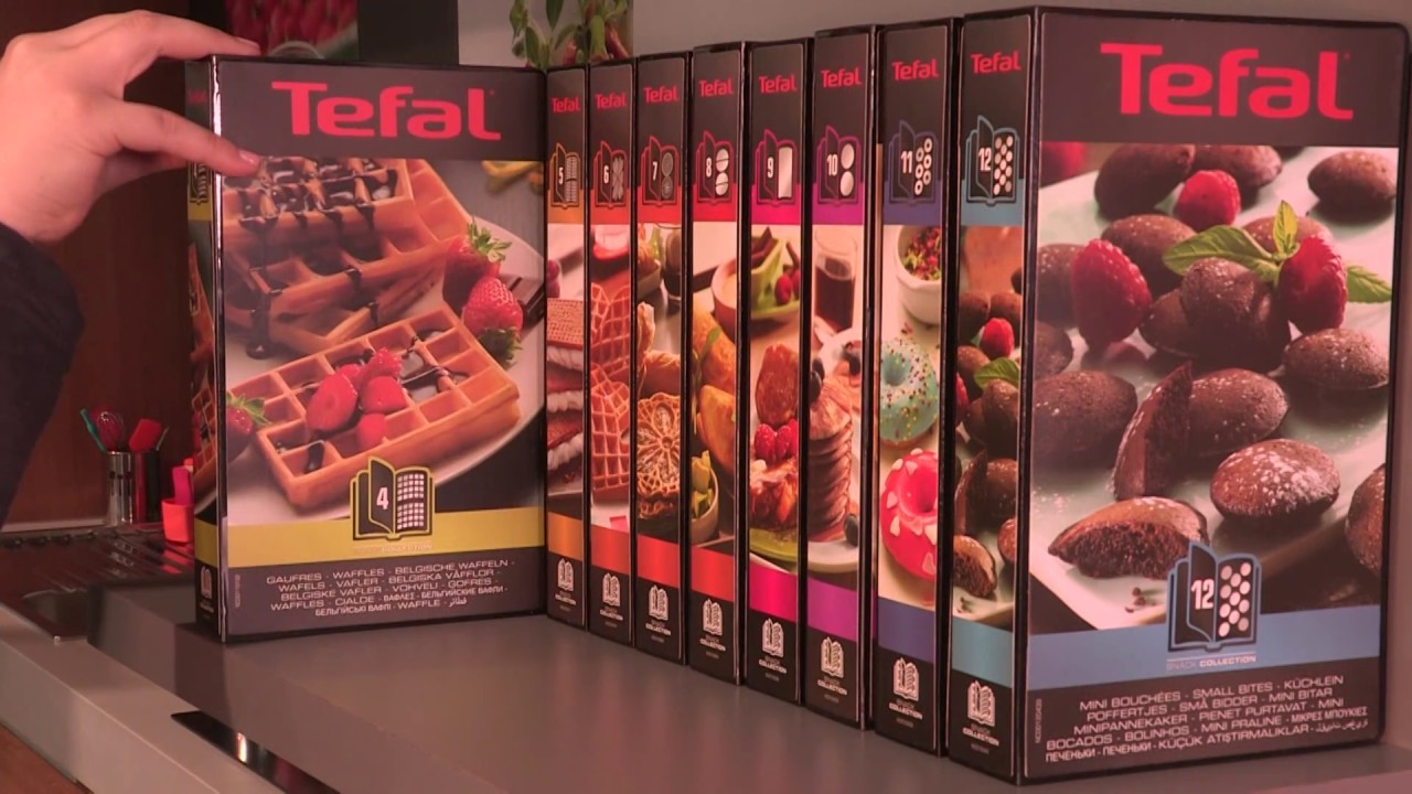 Coffret Snack Collection (Tefal) : Les gaufres 