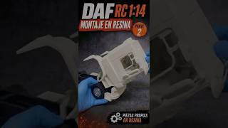 El mayor ERROR montando mi DAF RC 1/14 🚛  #shorts #rctruck