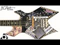 音が出ないステッカーまみれのベースをクリーニングしました。 -I cleaned a bass that was covered in stickers and doesnt play sound.-