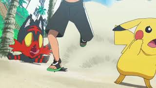 Ash Y Pikachu Conocen A Litten
