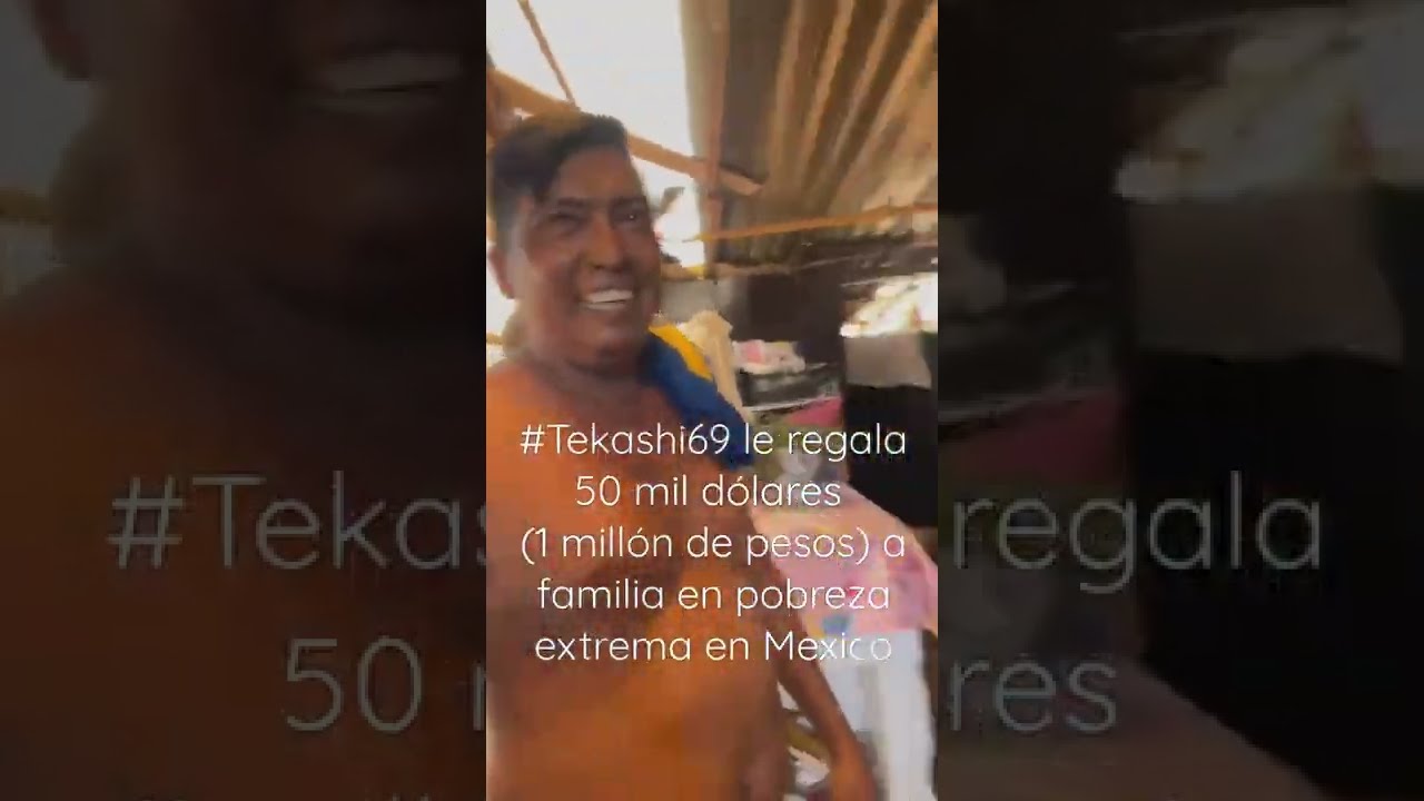 Tekashi69 Regala 50 000 A Familia Muy Pobre En Mexico 6ix9ine