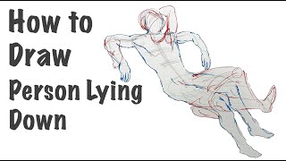 How to Draw a Person Lying Down