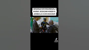 MASANJA MKANDAMIZAJI ALIVYO WASILI BUNGENI 