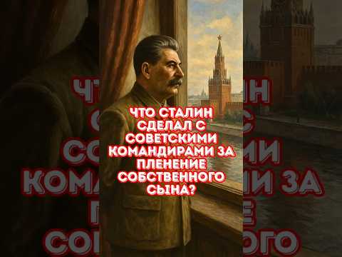 Что Сталин сделал с советскими командирами за пленение собственного сына?