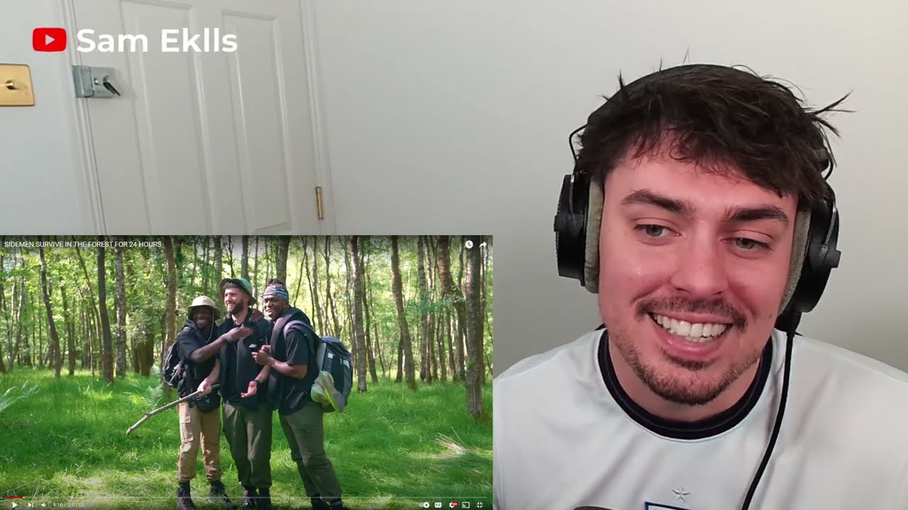SIDEMEN SURVIVE IN THE FOREST FOR 24 HOURS (Reaction)