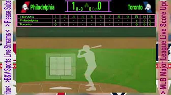🔴LIVE Score : Toronto Blue Jays vs Philadelphia Phillies | MLB Major League Live  09/04/24 | thumbnail