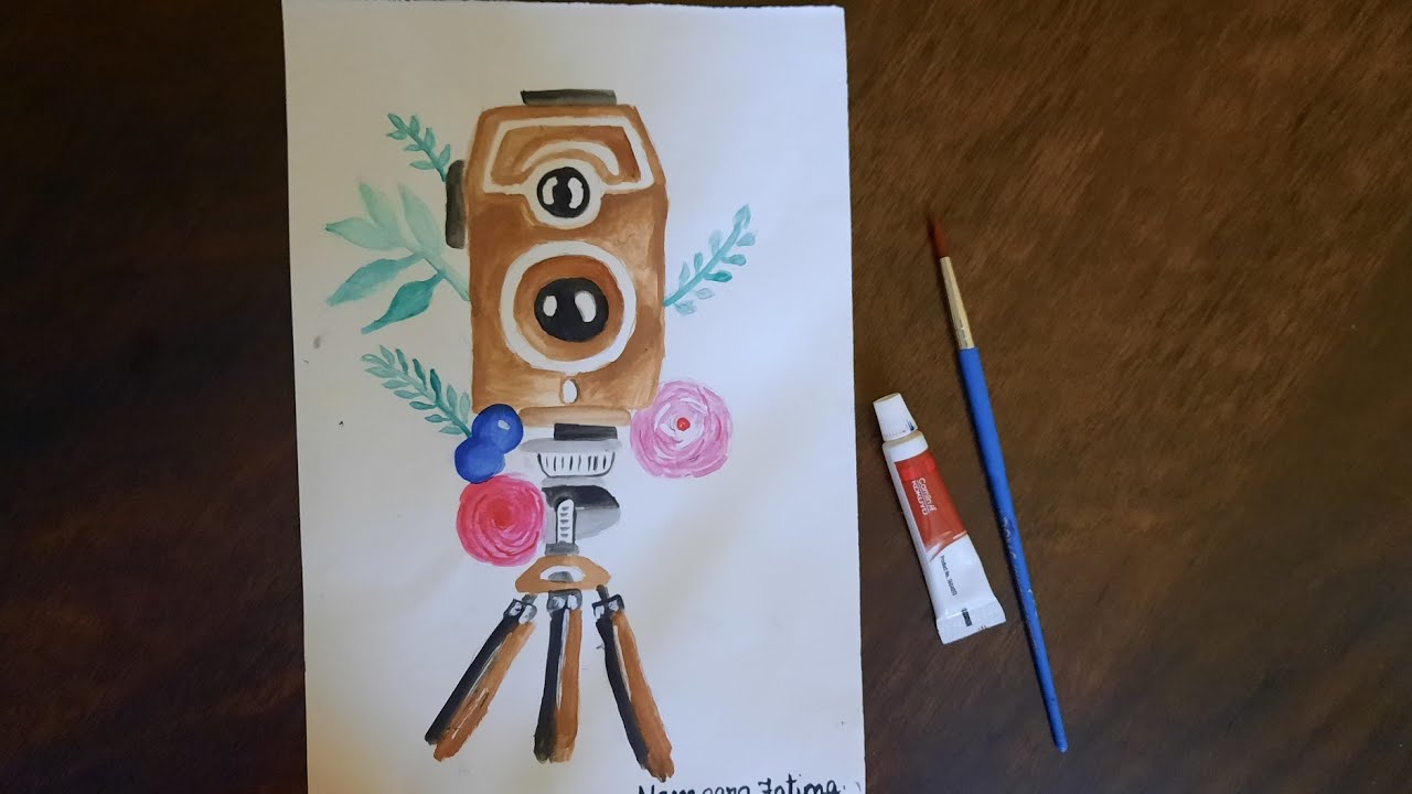 painting a camera - YouTube